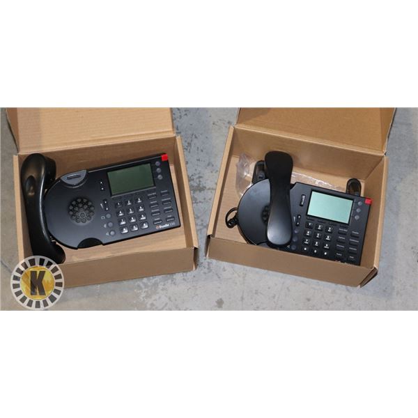 TWO BUSINESS PHONES