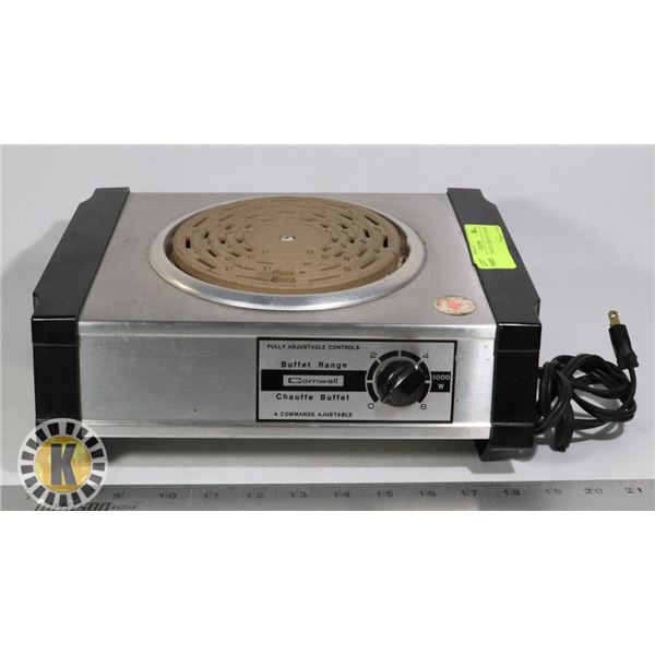 ELECTRIC SINGLE COOKING BURNER