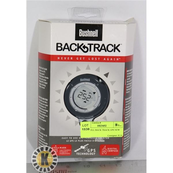 BUSHNELL BACK TRACK GPS NEW IN BOX