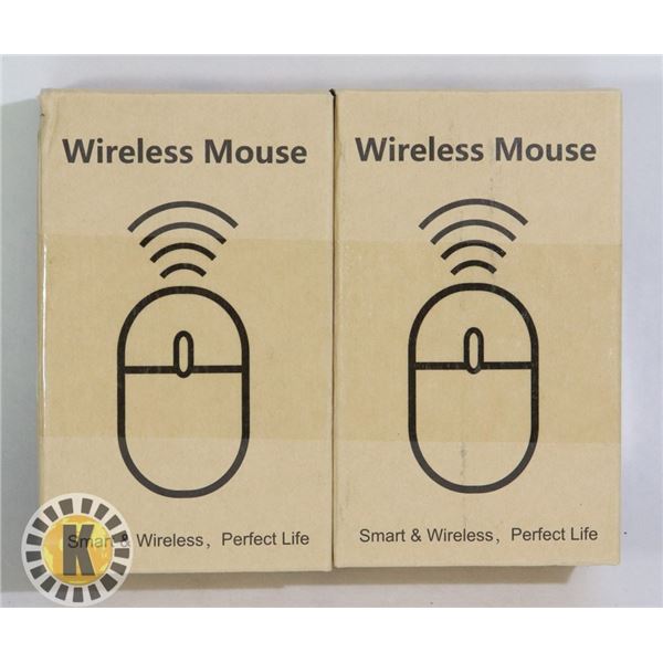 TWO WIRELESS MOUSE