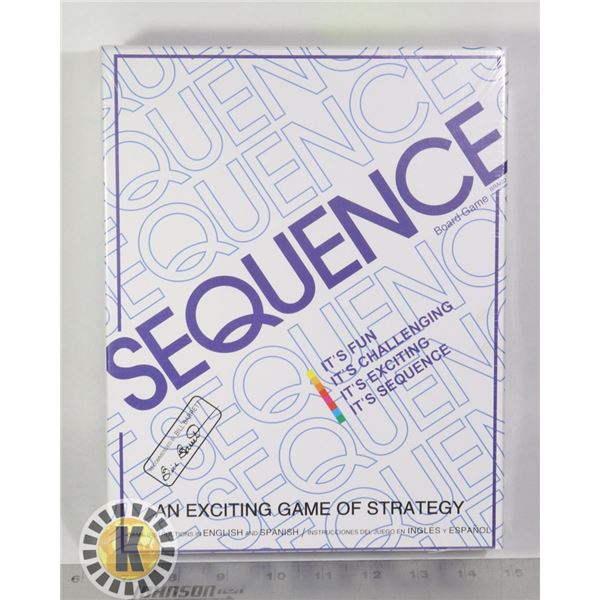 SEQUENCE STRATEGY BOARD GAME