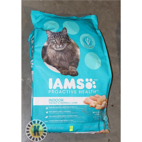 7.26KG BAG OF IAMS CAT FOOD