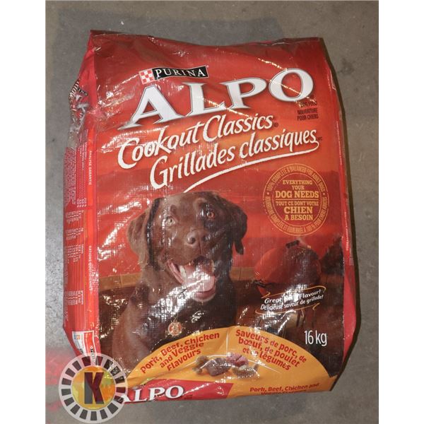 16KG BAG OF ALPO DOG FOOD