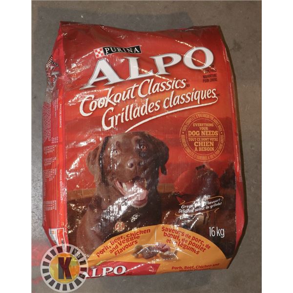 16KG BAG OF ALPO DOG FOOD