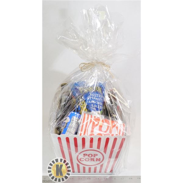 MOVIE NIGHT POPORN GIFT BASKET