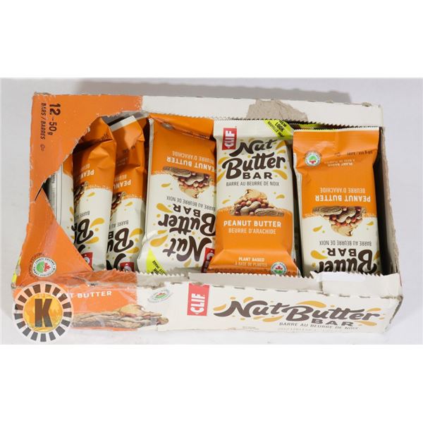 CASE OF CLIF NUT BETTER BARS