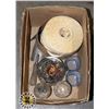 Image 1 : BOX OF CWC THIN ROPE AND DRINKING GLASSES