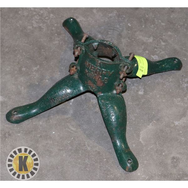 VINTAGE CHRISTMAS PINE TREE HOLDER