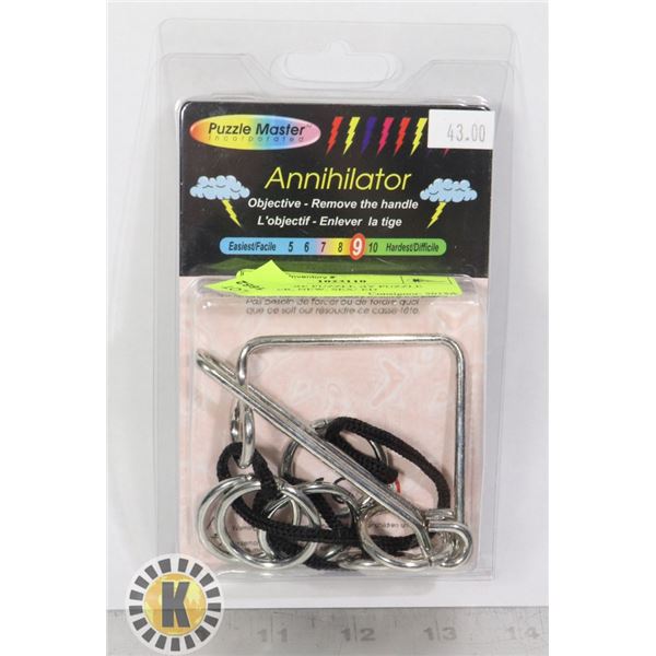 MISC. WIRE PUZZLE BY PUZZLE MASTER, NEW, SEALED