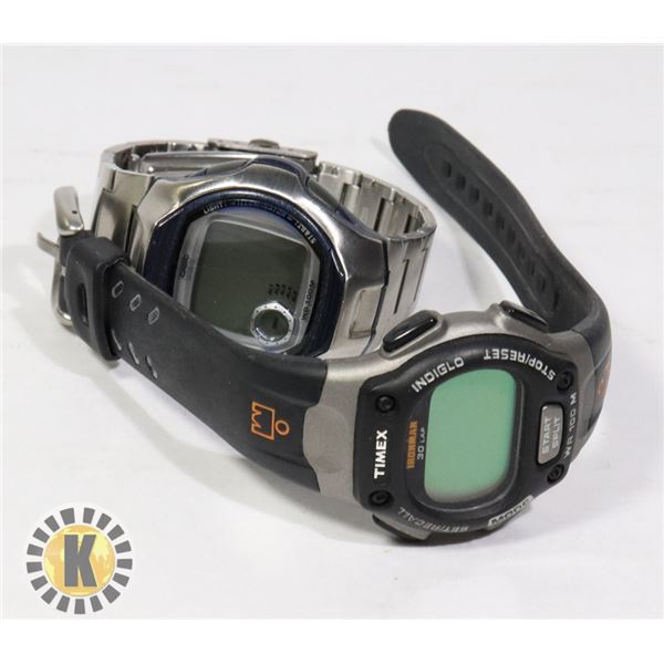 CASIO AND MENS TIMEX WATCHES