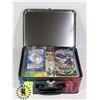 Image 1 : POKEMON TIN WITH x2 BOOSTER PACKS, ENERGY CARDS