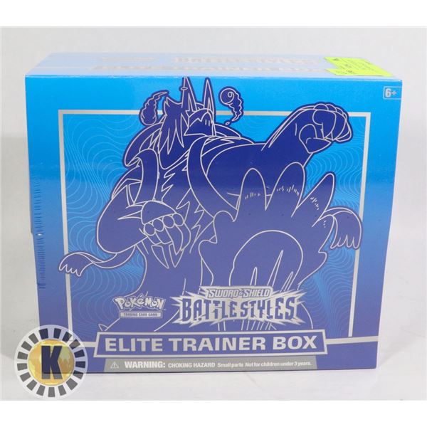 POKEMON BATTLE STYLES ELITE TRAINER BOX NEW SEALED