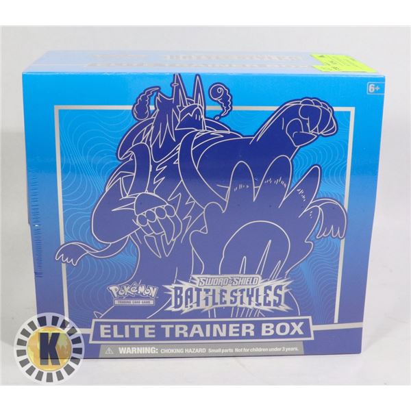 POKEMON BATTLE STYLES ELITE TRAINER BOX NEW SEALED