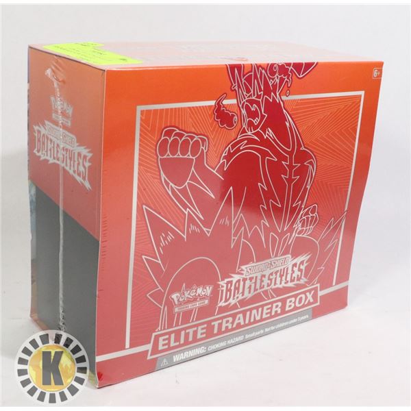 POKEMON BATTLE STYLES ELITE TRAINER BOX NEW SEALED