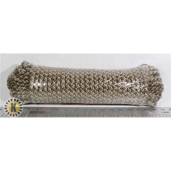 100', 1/2" CAMO POLY ROPE