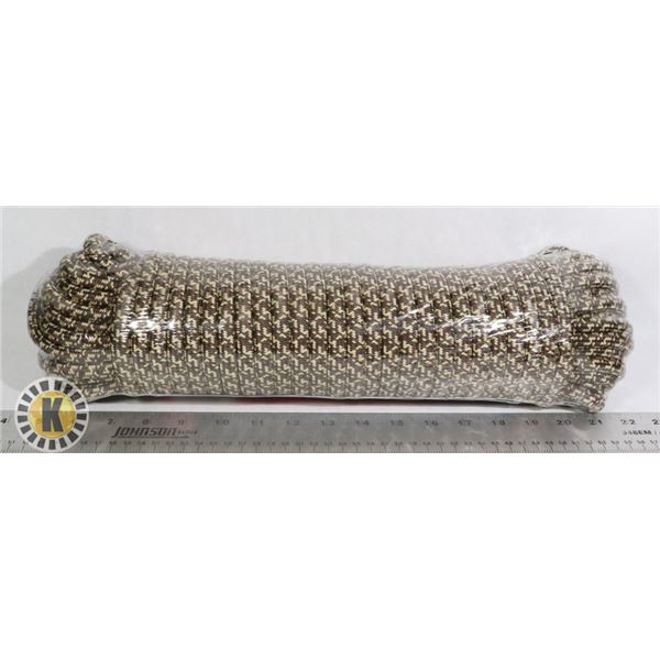 100', 1/2" CAMO POLY ROPE