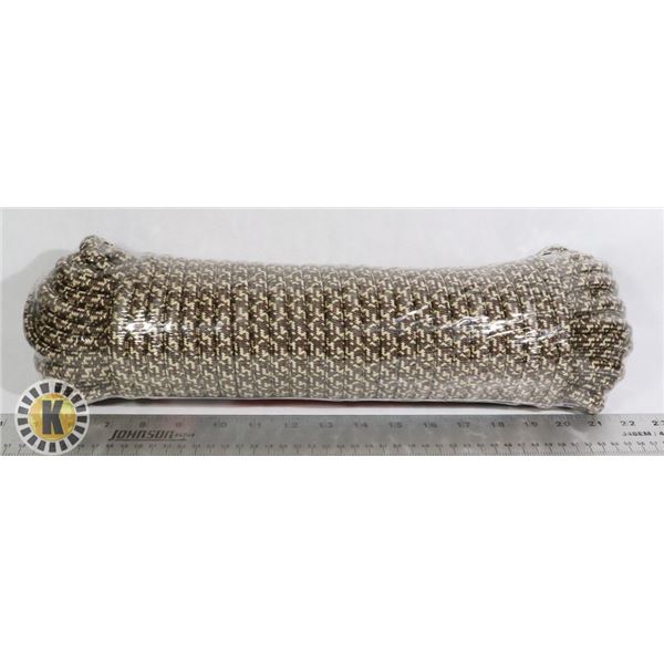 100', 1/2" CAMO POLY ROPE