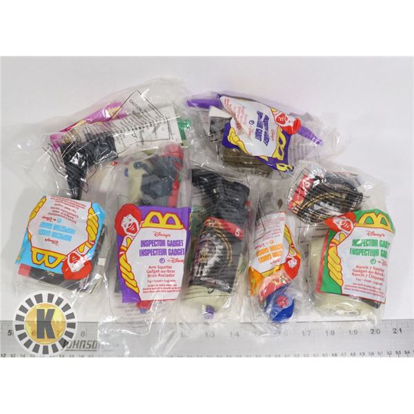 VINTAGE INSPECTOR GADGET MCDONALDS UNOPENED SET