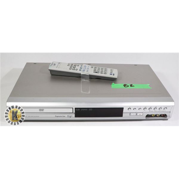 JVC DVD VIDEO RECORDER C/W REMOTE