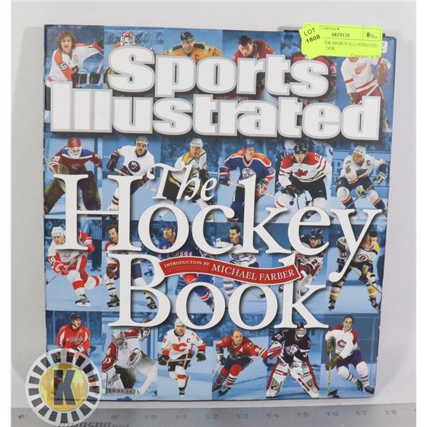 HARDCOVER SPORTS ILLUSTRATED HOCKEY BOOK