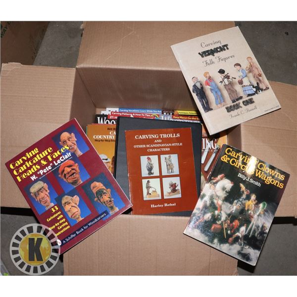 LOT OF WOODCARVING MAGAZINES