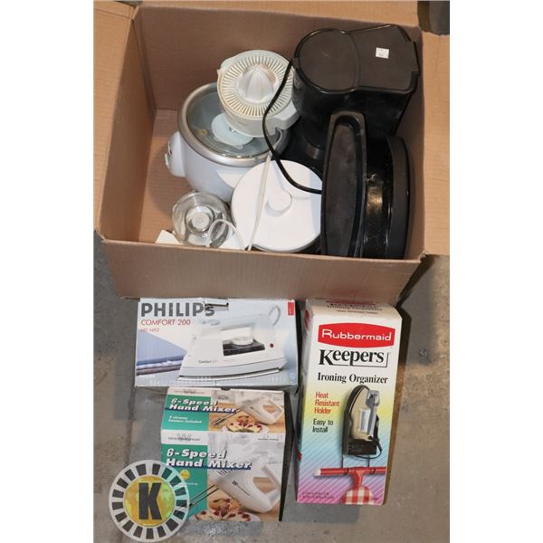 MIXED LOT-SMALL HOME APPLIANCES