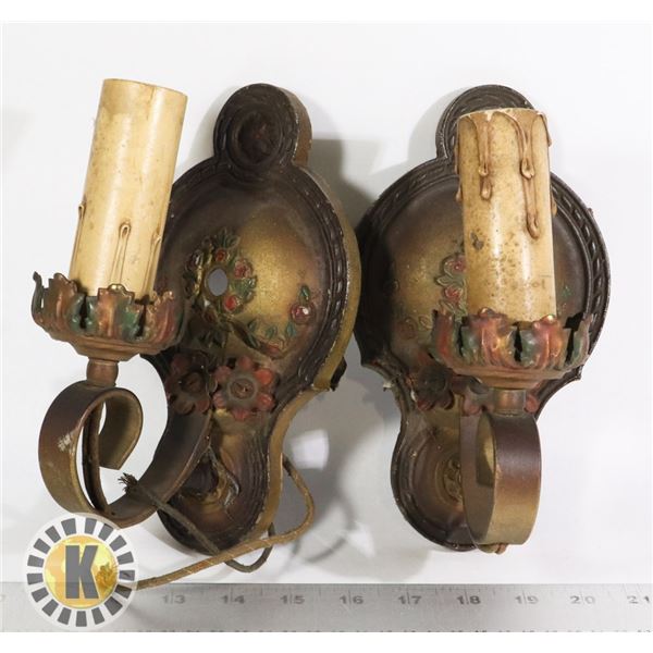 ANTIQUE LIGHTING SCONCES