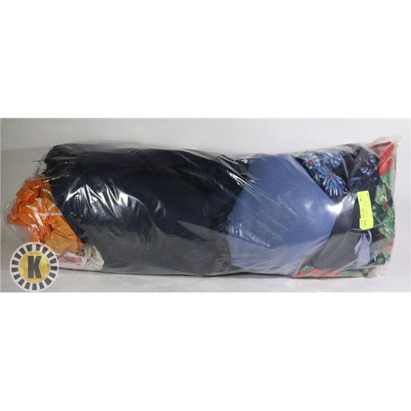 BUNDLE OF ASSORTED COLOR FABRIC