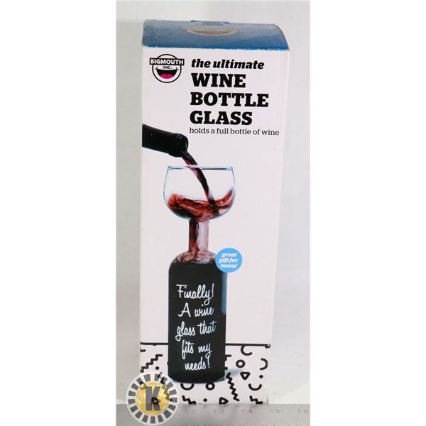 ULTIMATE WINE BOTTLE GLASS