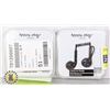 Image 1 : 2 PACK OF HAPPY PLUGS HEAD PHONES WIRED