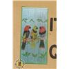 Image 1 : NEW BEADED CURTAIN / WALL HANGING WITH 3 PARROTS