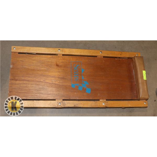 SEARS MECHANIC CREEPER WITH HEAD PILLOW