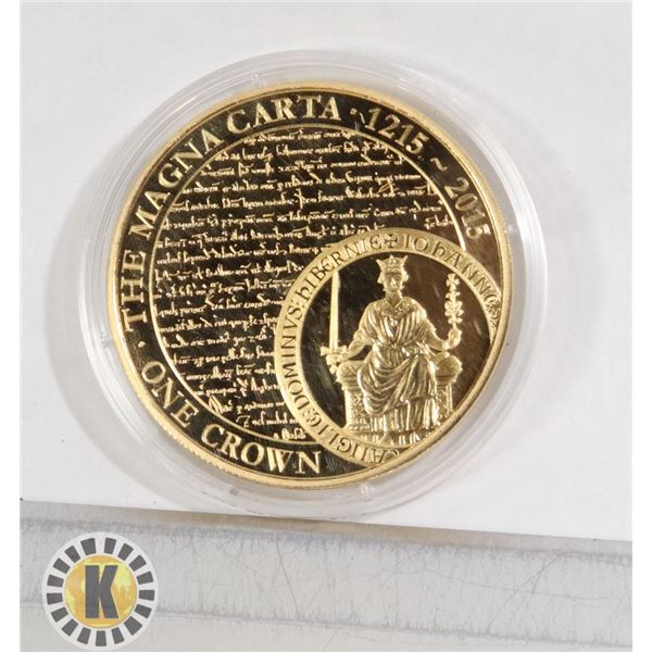 2015  MAGNA CARTA COMMEMORATIVE 1 CROWN
