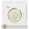 Image 1 : 1964 SILVER USA KENNEDY 50 CENTS COIN
