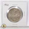 Image 1 : 1950 SILVER CANADA $1 DOLLAR COIN