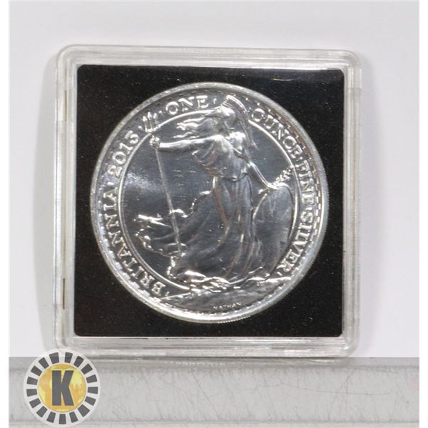2013 GREAT BRITTAN .999 1OZ SILVER BRITANNIA COIN