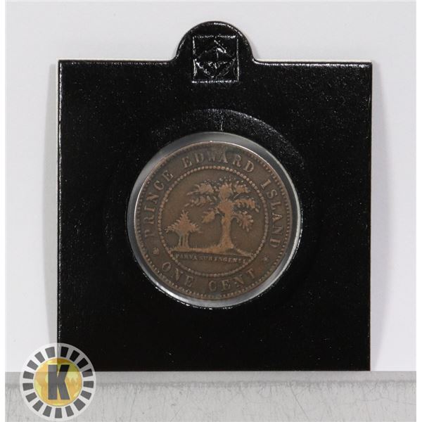 PRINCE EDWARD ISLAND 1871 VICTORIAN LARGE CENT