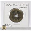 Image 1 : SHOGUNATE JAPAN. C.1769-1860 4-MON COIN