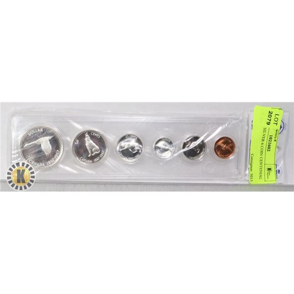1867-1967 SILVER 6 COIN CENTENNIAL SET, SP