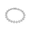 Image 1 : Natural 1.12 CTW Diamond Bracelet 14K White Gold - REF-178M2F