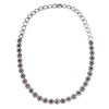 Image 1 : Natural 7.71 CTW Ruby & Diamond Necklace 14K White Gold - REF-600M3F