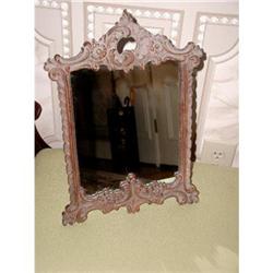 Victorian Rococo Vanity Mirror Carved C.1910-20#1744657