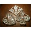 Image 1 : SIGNED HEISEY CRYSTAL BRIDGE OR POKER SET #1744693