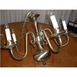 Brass Hanging Chandelier #1745052