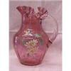 Image 1 : Cranberry Fenton Pitcher #1745182