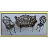 Image 1 : MINIATURE SILVER FILIGREE SOFA CHAIRS #1745687