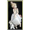 Image 1 : LLADRO FIGURINE TEEN GIRL PHONE DOG 5466 #1745688