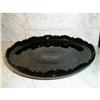 Image 1 : ANTIQUE-BLACK AMETHYST GLASS-DESSERT TRAY #1751842