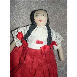 8  Cloth International Doll with braids #1752280