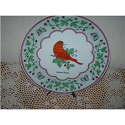 Bird  Summer Tanager  Collector Plate #1752686